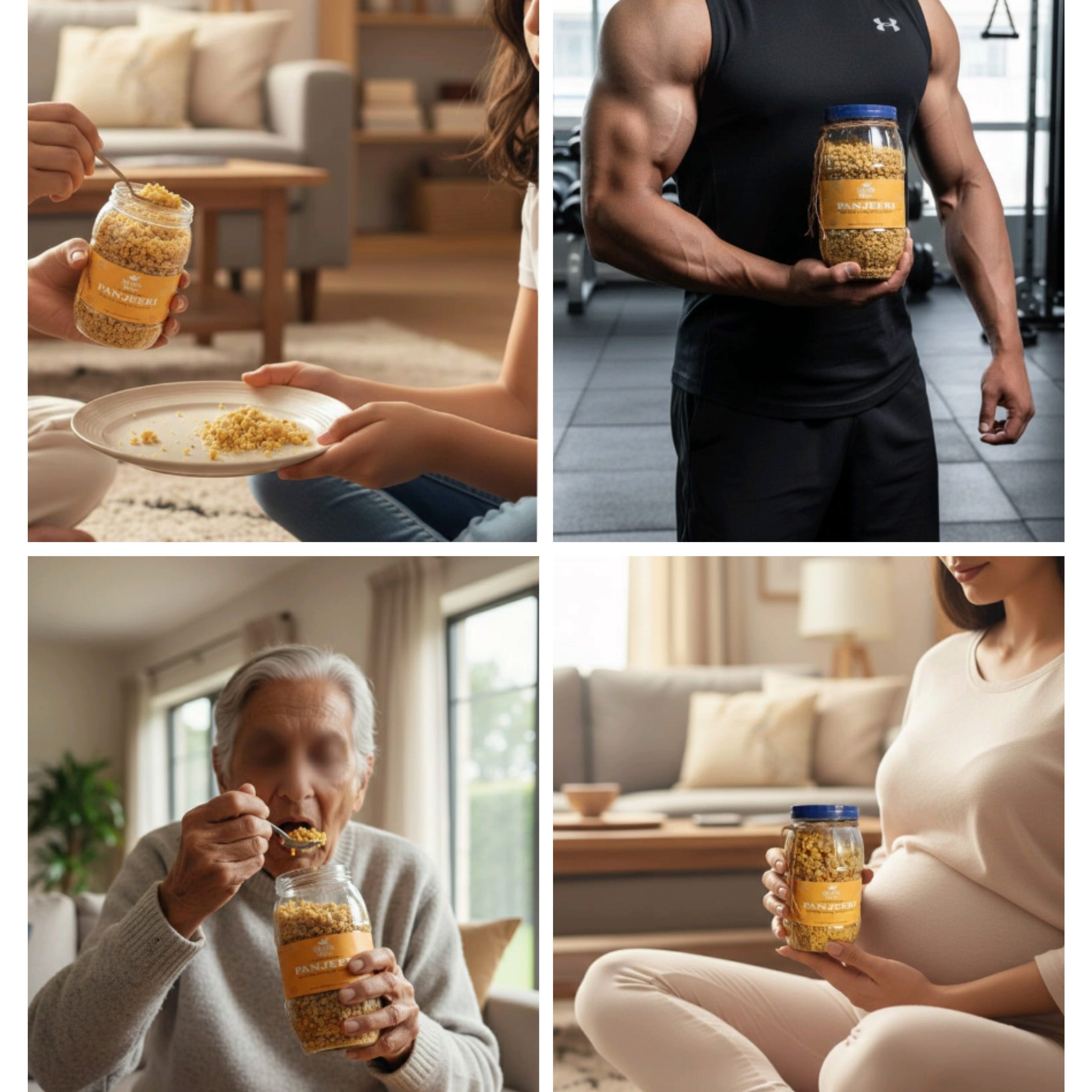 Desi Ghee Panjeeri – Homemade