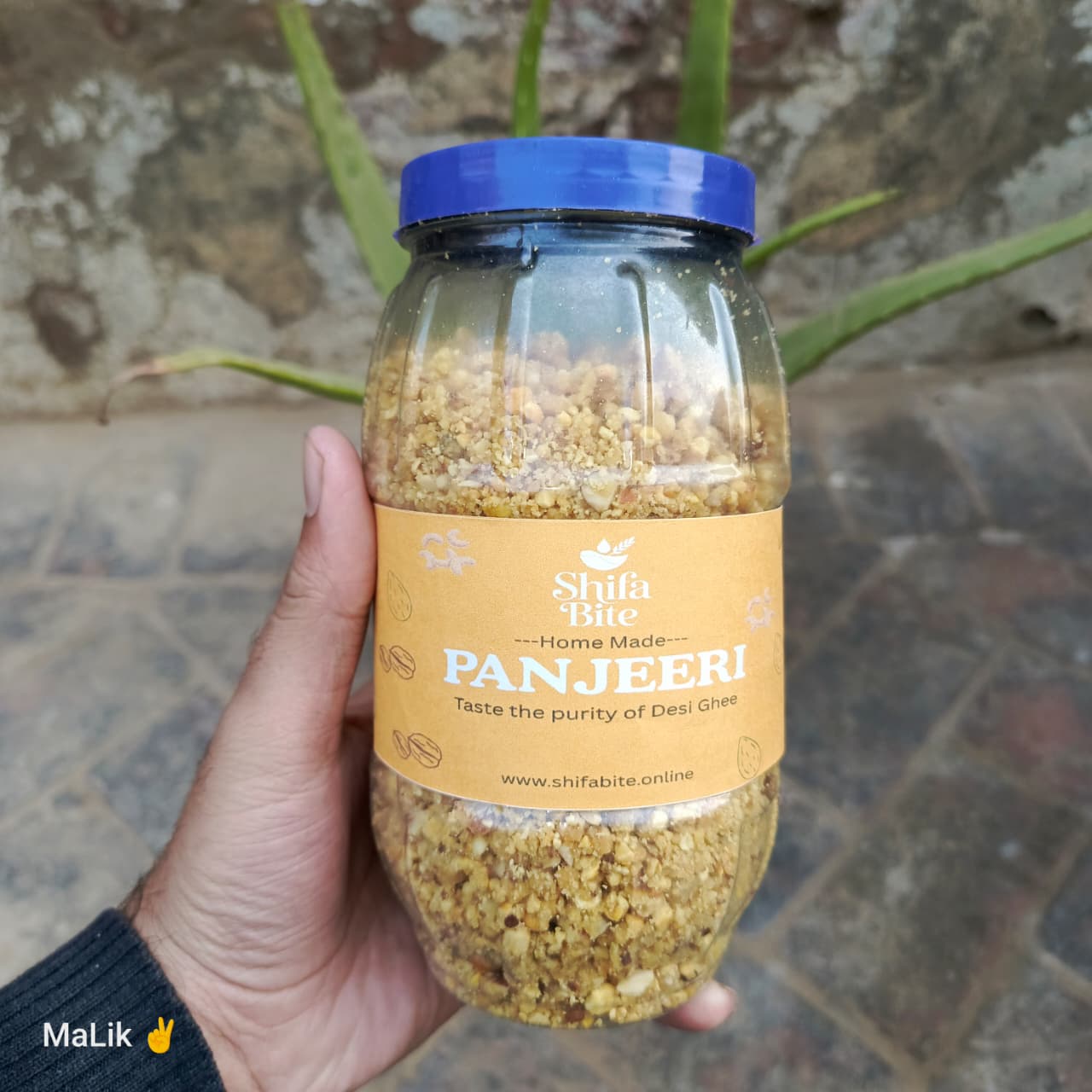 Shifa Bite Premium Desi Ghee Panjeeri – Homemade